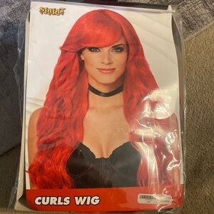 Spirit Red Curls Wig